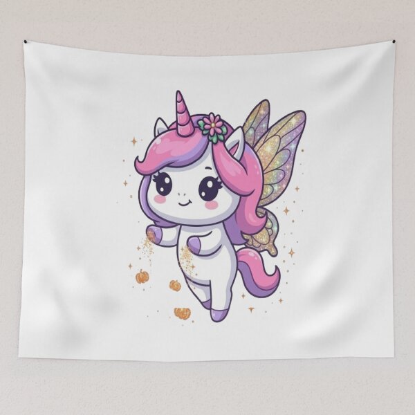 Item preview, Cute Fairy Unicorn Pumpkin Dust designed and sold by Ella_Sketch.