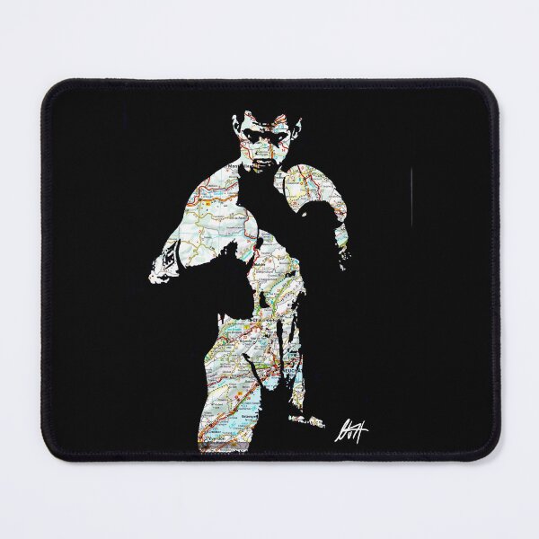 Item preview, Muscled Nude Gay Boxer With Cock Out Art By NLMKArtStudio designed and sold by NLMKArtStudio.
