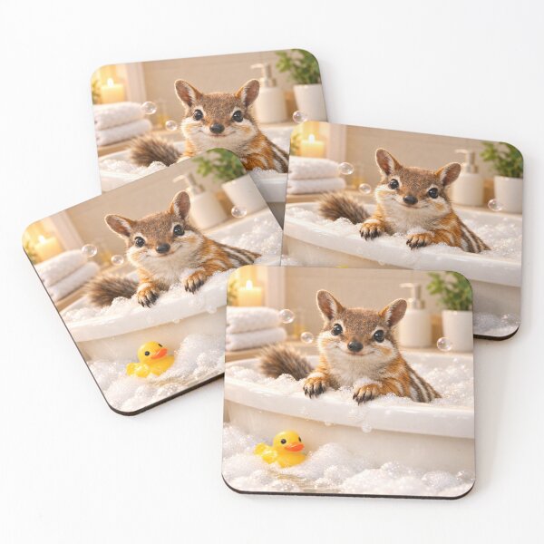 Item preview, Playful Numbat Bubble Bath designed and sold by Sillytoe.