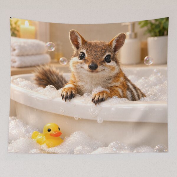 Item preview, Playful Numbat Bubble Bath designed and sold by Sillytoe.