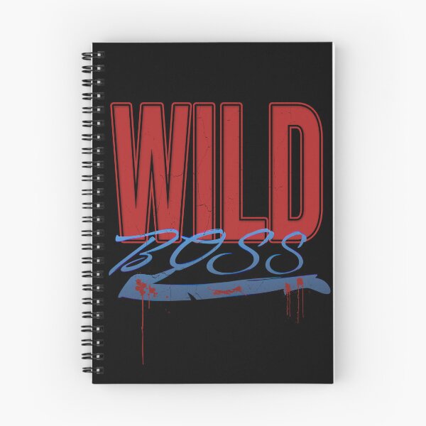Item preview, Wild Boss Bold Red Blue Distressed Grunge Typography designed and sold by Conpo.
