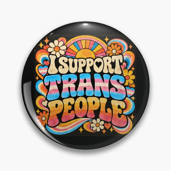 Item preview, 70s: I support trans people designed and sold by Murbee.