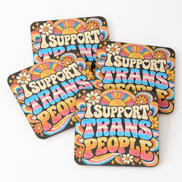 Item preview, 70s: I support trans people designed and sold by Murbee.