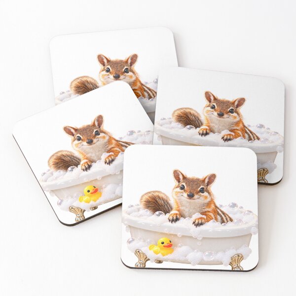 Item preview, Cheerful Numbat Bathtub designed and sold by Sillytoe.