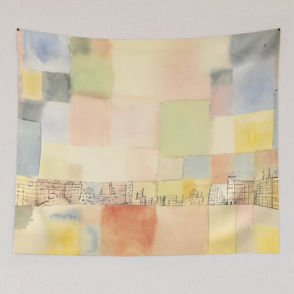 Item preview, Paul Klee - Neuer Stadtteil In M 1928 designed and sold by lanaverera.
