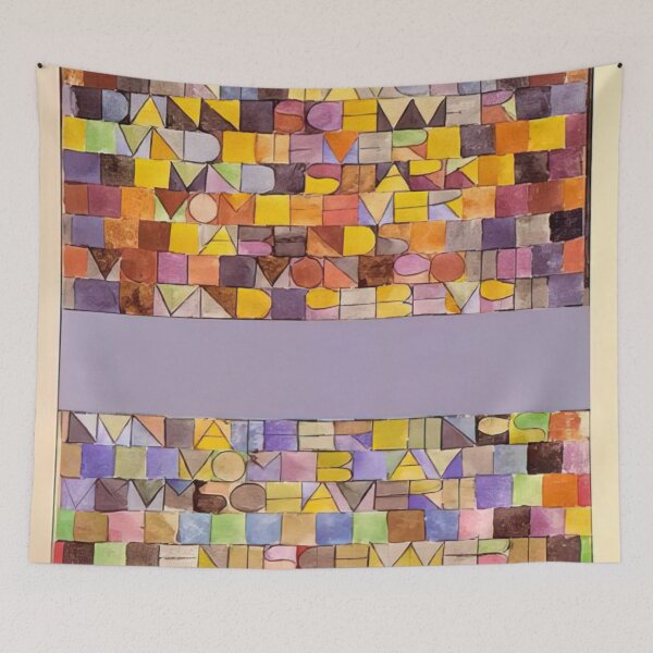 Item preview, Paul Klee - Once Emerged From The Gray Of Night 1918 designed and sold by lanaverera.