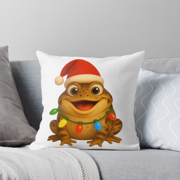 Item preview, Joyful Wood Frog Christmas designed and sold by Sillytoe.
