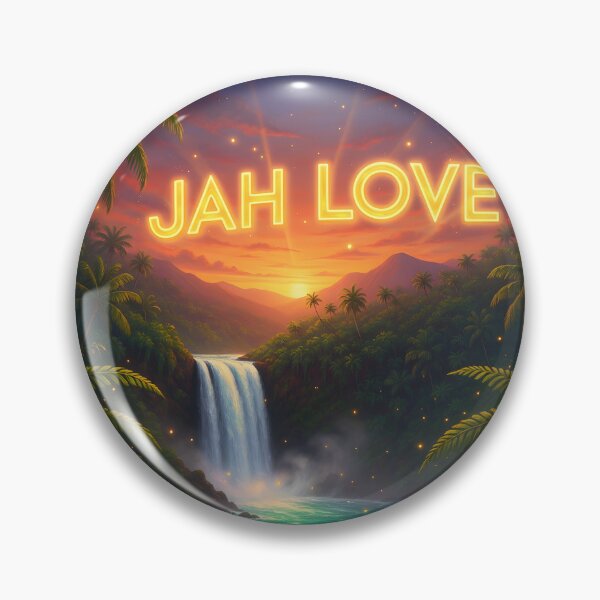 Item preview, Jah Love – Tropical Waterfall designed and sold by Hawaii26.