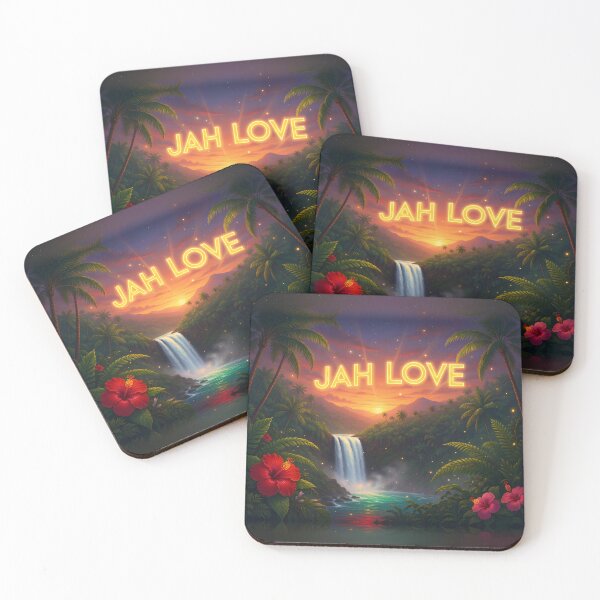 Item preview, Jah Love – Tropical Waterfall designed and sold by Hawaii26.