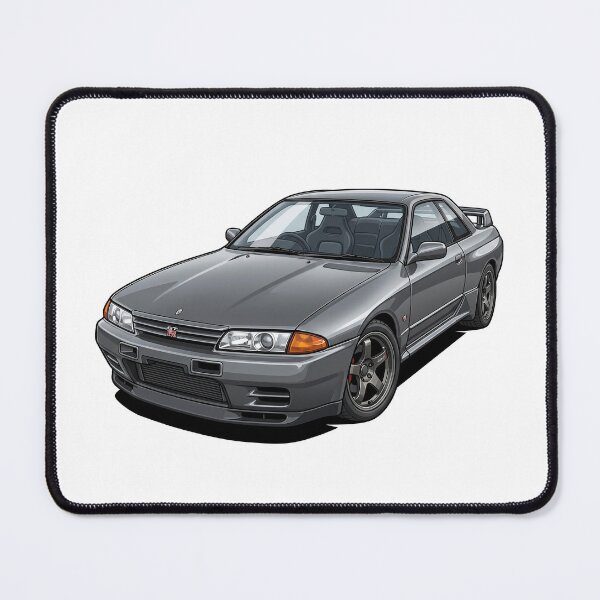 Item preview, 1992 Gun Grey Metallic Nissan Skyline GT-R R32 JDM Sticker designed and sold by Fixnovaguide.