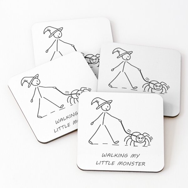 Item preview, Walking My Little Monster designed and sold by SaSe-Design.