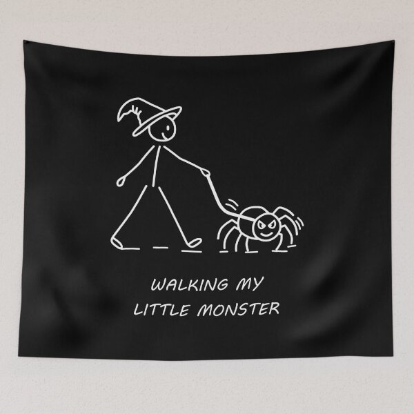 Item preview, Walking My Little Monster designed and sold by SaSe-Design.