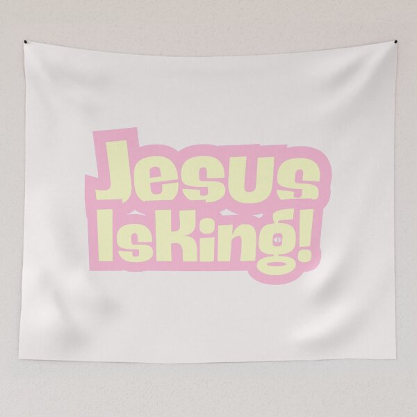 Item preview, Jesus is king! designed and sold by Pixelpenguin23.