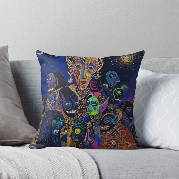 Item preview, Colorful Tribal Masks designed and sold by TheDarkWardrobe.