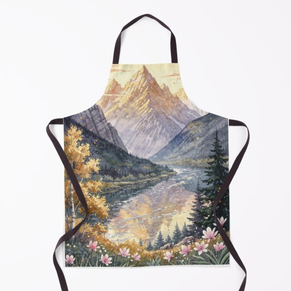 Item preview, Bitterroot National Forest Montana Idaho Vintage Watercolor Travel designed and sold by Teelogic.