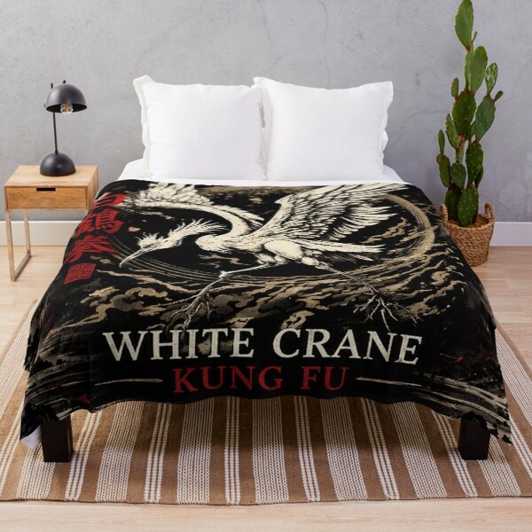 Item preview, White Crane Kung Fu 白鶴拳 | Traditional Chinese Martial Arts Crane designed and sold by Fei Long Design Hub.