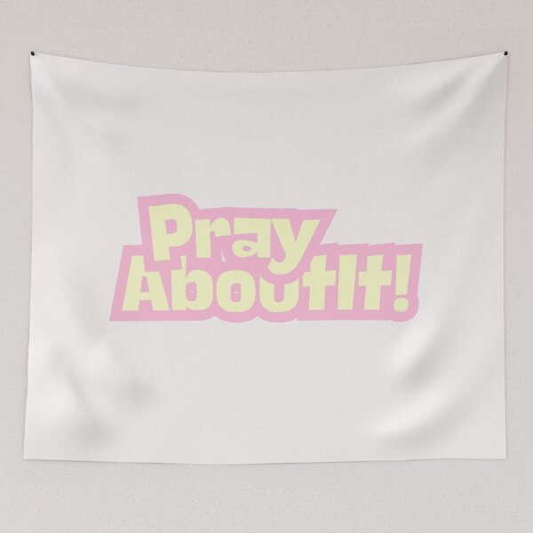 Item preview, Pray about it! designed and sold by Pixelpenguin23.