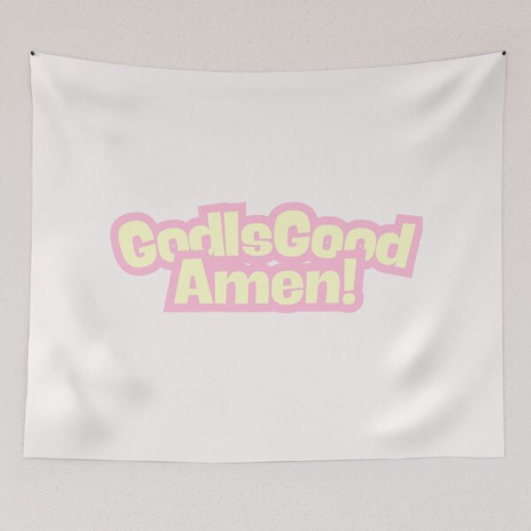 Item preview, God is good Amen! designed and sold by Pixelpenguin23.