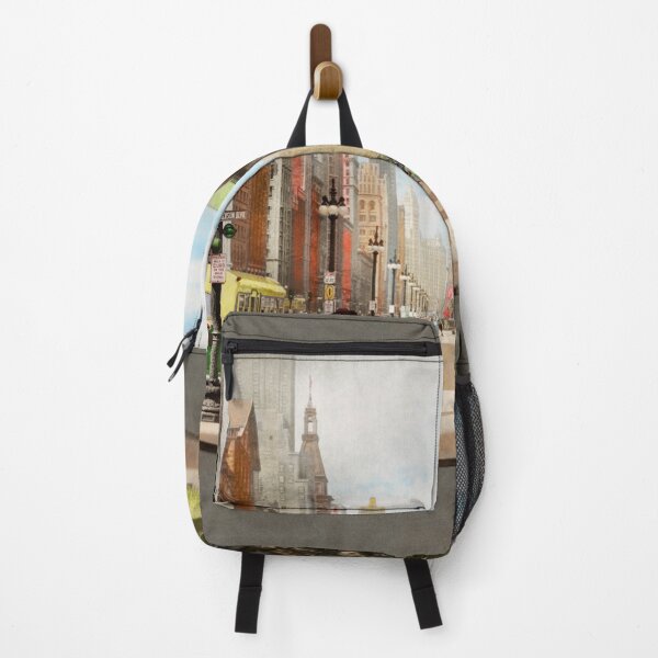 Item preview, City - Chicago IL - The Magnificent Mile 1940 designed and sold by Mike Savad Photography.