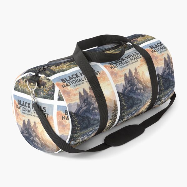 Item preview, Black Hills National Forest South Dakota Wyoming Vintage Watercolor Travel designed and sold by Teelogic.