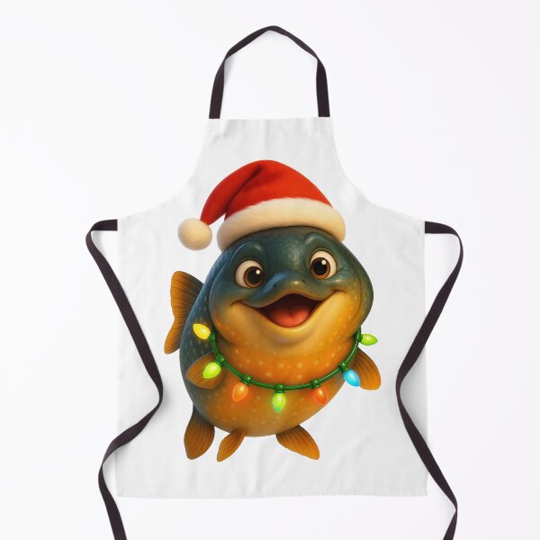 Item preview, Cheerful Arctic Char Fish Christmas designed and sold by Sillytoe.