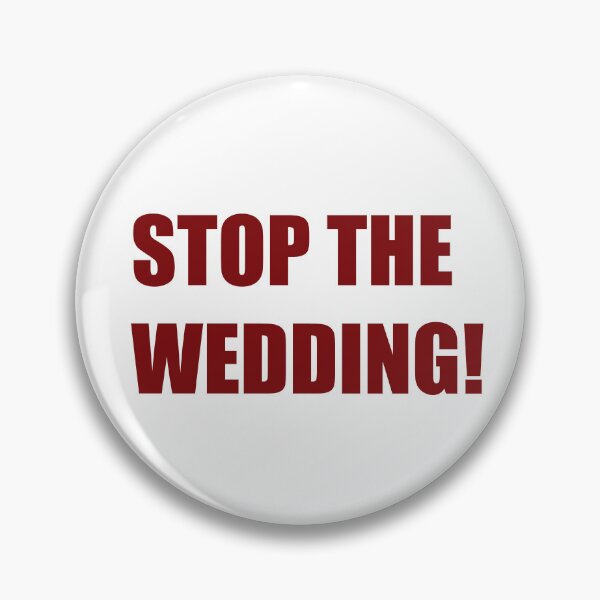 Item preview, Stop the wedding! in red designed and sold by ClariceJr.