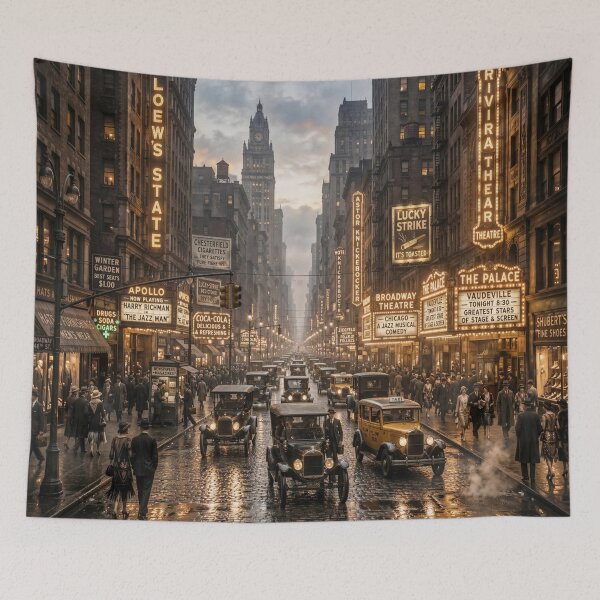 Item preview, Vintage 1920s New York Street Art designed and sold by JMAVILA ART.