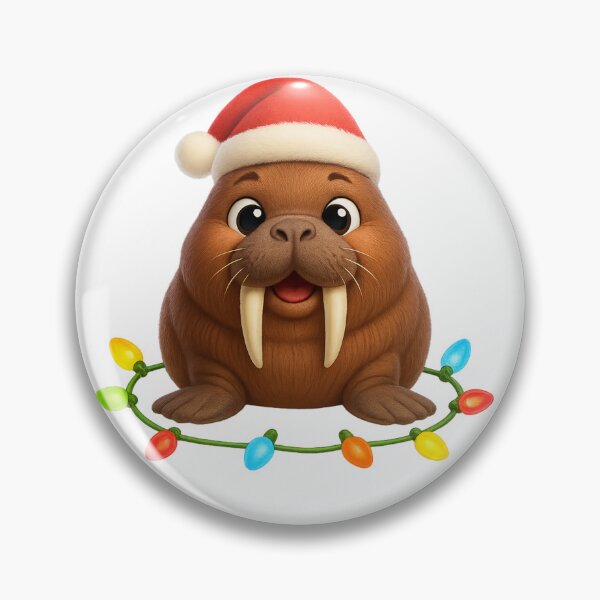 Item preview, Merry Atlantic Walrus Christmas designed and sold by Sillytoe.