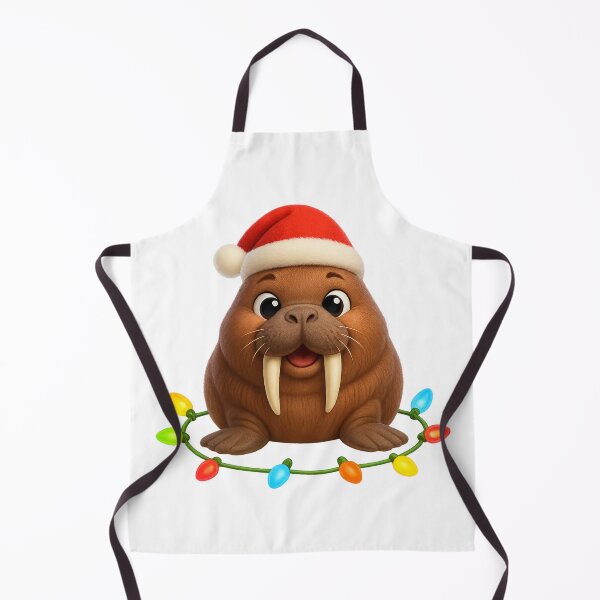 Item preview, Merry Atlantic Walrus Christmas designed and sold by Sillytoe.