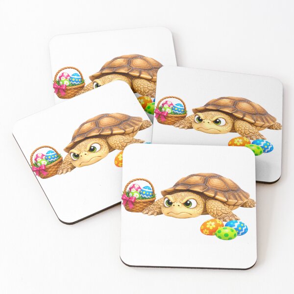 Item preview, Cheerful Desert Tortoise Easter designed and sold by Sillytoe.