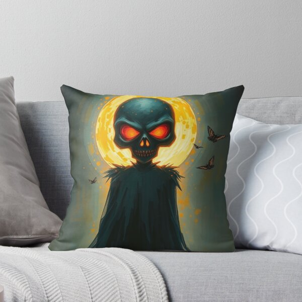 Item preview, Glowing Reaper Halloween Moon Art designed and sold by ERODED SELF.