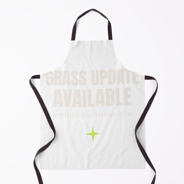 Item preview, Grass Update Available Remind Me Tomorrow (Dark) designed and sold by emobuffering.