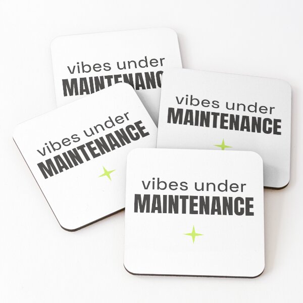 Item preview, Vibes Under Maintenance designed and sold by emobuffering.
