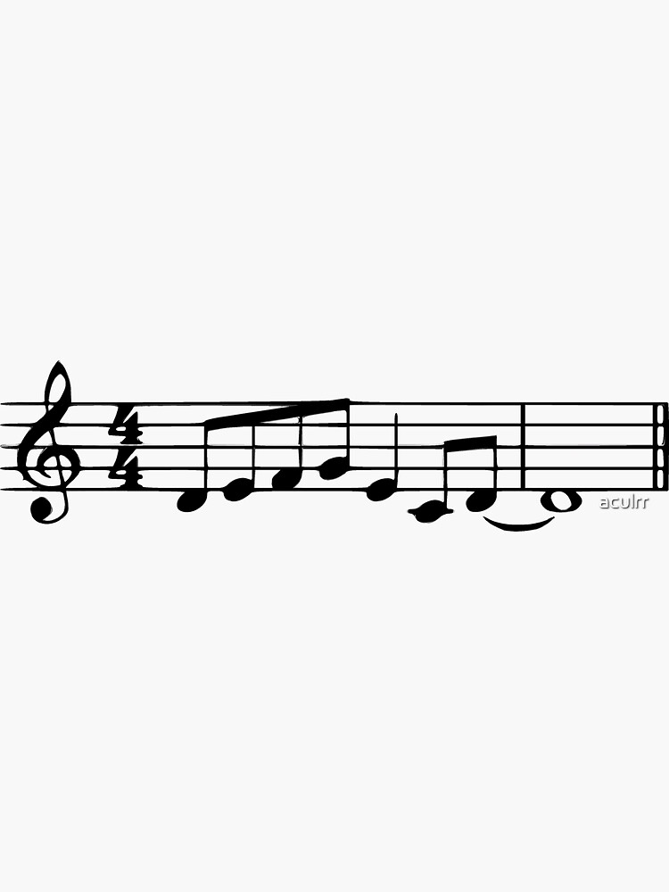 Imagen 3 de 3, Pegatina con la obra The Lick - Meme de música jazz (blanco), diseñada y vendida por aculrr.