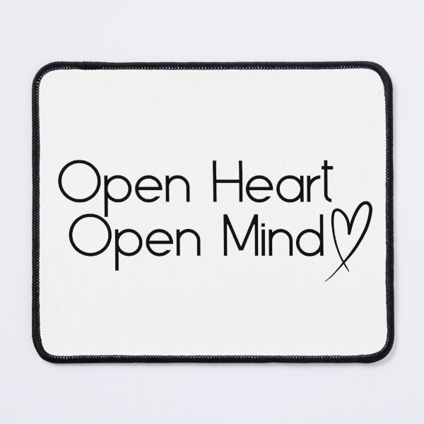 Item preview, Open Heart Open Mind designed and sold by NoodleBop.