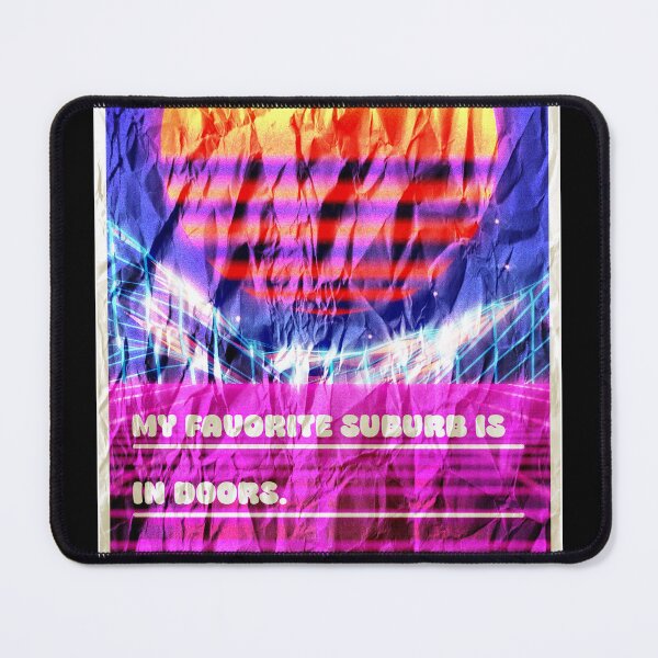 Item preview, My Favorite Suburb is In doors Retro designed and sold by ShopCNTS.