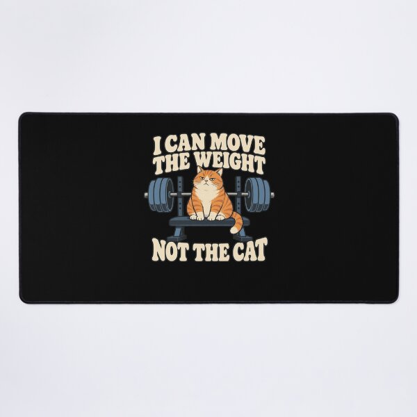 Item preview, Powerlifting Cat Deadlift Funny Weightlifting Gym designed and sold by AndreasMei.