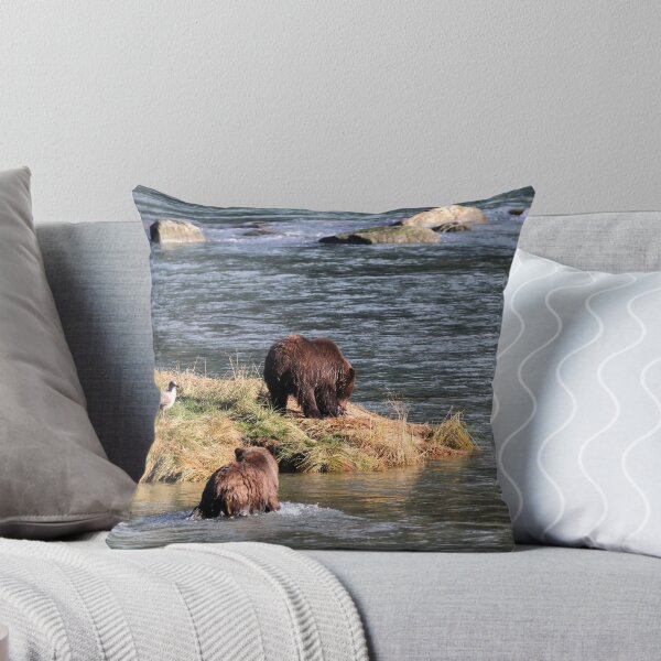 Item preview, Grizzly family fishing III designed and sold by zumi.