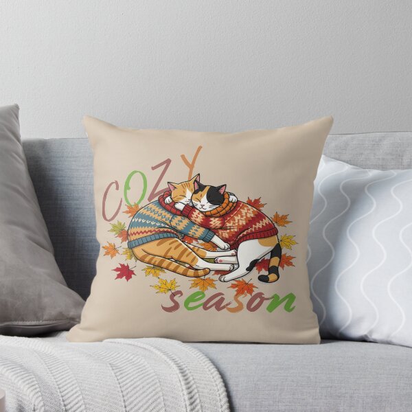 Item preview, Cozy season with cats designed and sold by EleniA8.