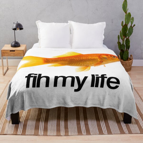 Item preview, Fih my life - Cute Funny Fish designed and sold by lydsshop.