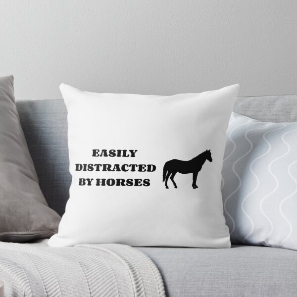 Item preview, Easily Distracted By Horses designed and sold by SlimyFish.