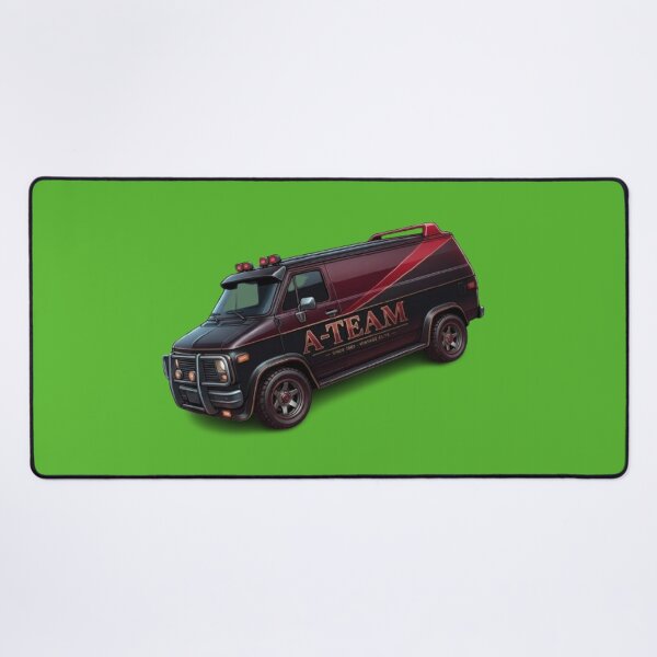 Item preview, Iconic A-Team Van Vintage Elite Series Illustration designed and sold by Northern Glow Art.