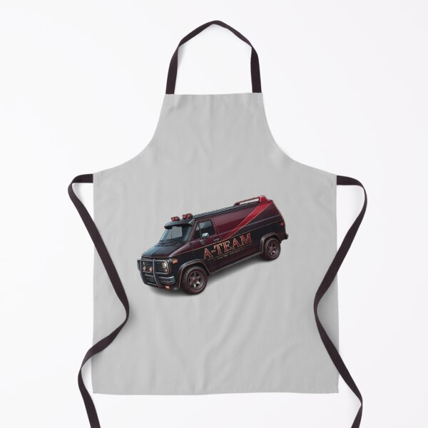 Item preview, Iconic A-Team Van Vintage Elite Series Illustration designed and sold by Northern Glow Art.