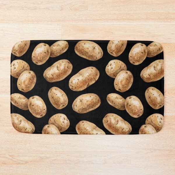 Item preview, Realistic Potato Pattern Funny Foodie Seamless designed and sold by LinaValearte.