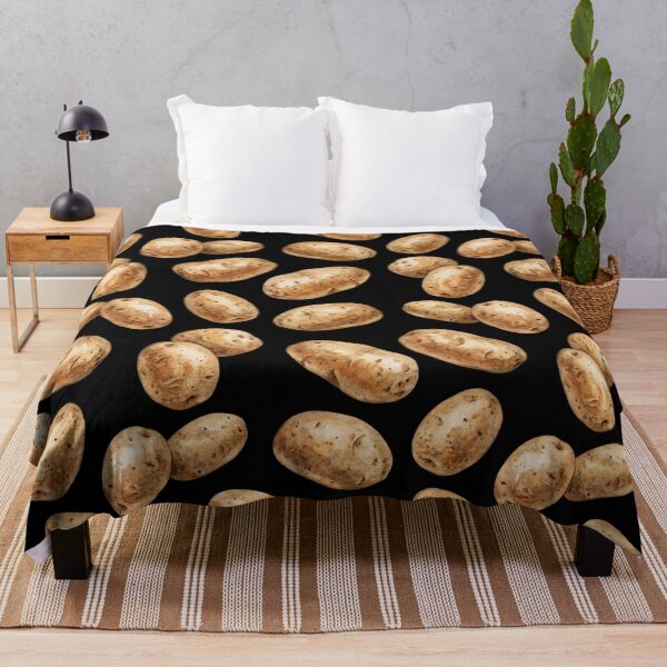 Item preview, Realistic Potato Pattern Funny Foodie Seamless designed and sold by LinaValearte.