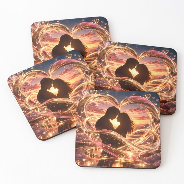 Item preview, Infinite Love – Romantic Couple designed and sold by AI-Only Creations.