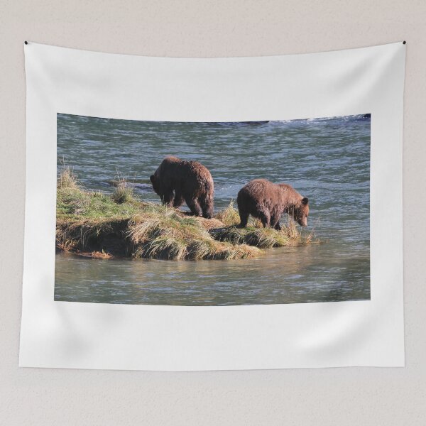 Item preview, Grizzly family fishing IV designed and sold by zumi.