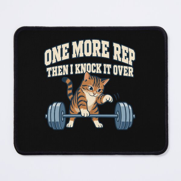 Item preview, Powerlifting Cat Deadlift Funny Weightlifting Gym designed and sold by AndreasMei.