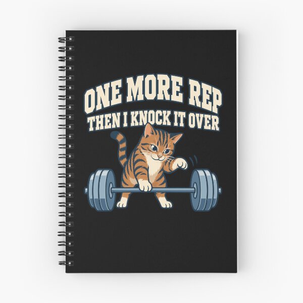 Item preview, Powerlifting Cat Deadlift Funny Weightlifting Gym designed and sold by AndreasMei.