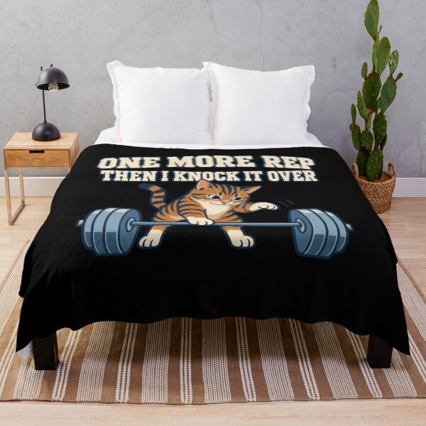 Item preview, Powerlifting Cat Deadlift Funny Weightlifting Gym designed and sold by AndreasMei.
